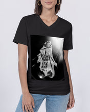 Load image into Gallery viewer, African Vibes 2 Unisex Jersey V-Neck Tee | B&C