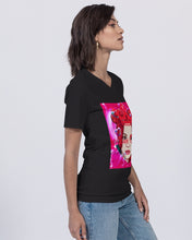 Load image into Gallery viewer, CARTOON Unisex Jersey V-Neck Tee | B&C