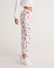 Load image into Gallery viewer, American Queendom White Women's Track Pants