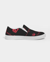 Load image into Gallery viewer, RED AND BLACK LABEL AQ Women's Slip-On Canvas Shoe