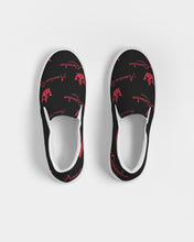 Load image into Gallery viewer, RED AND BLACK LABEL AQ Women's Slip-On Canvas Shoe