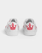 Load image into Gallery viewer, American Queendom White Women's Faux-Leather Sneaker