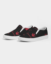 Load image into Gallery viewer, RED AND BLACK LABEL AQ Women's Slip-On Canvas Shoe