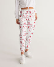 Load image into Gallery viewer, American Queendom  White Women's Track Pants
