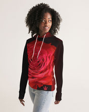 Load image into Gallery viewer, Red Rose Women's Hoodie

