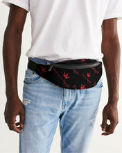 Load image into Gallery viewer, RED AND BLACK LABEL AQ Crossbody Sling Bag
