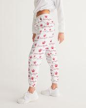 Load image into Gallery viewer, American Queendom  White Women's Track Pants
