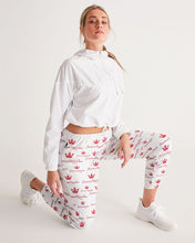 Load image into Gallery viewer, American Queendom  White Women's Track Pants
